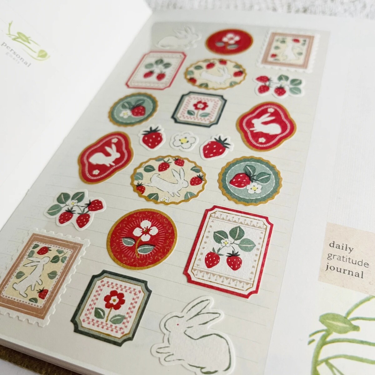 Stickers Wanowa – Lapins & fraise