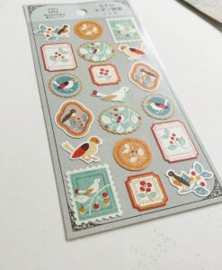 Stickers Wanowa – Oiseaux & baies