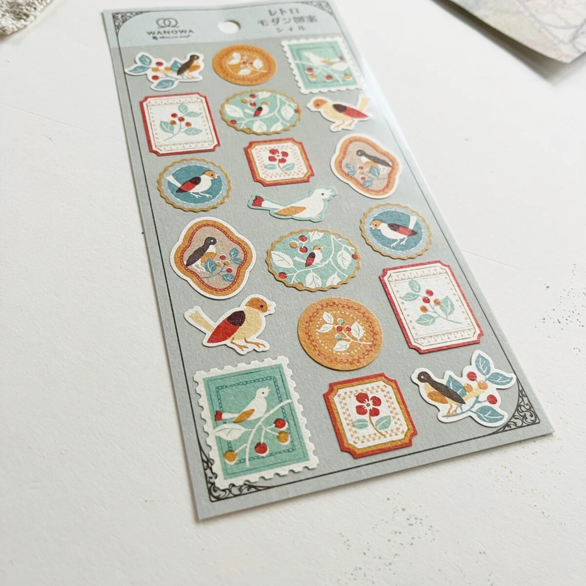 Stickers Wanowa – Oiseaux & baies