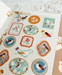 Stickers Wanowa – Oiseaux & baies