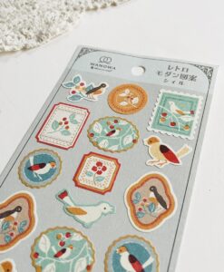 Stickers Wanowa – Oiseaux & baies