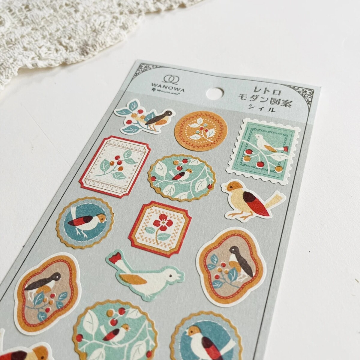 Stickers Wanowa – Oiseaux & baies