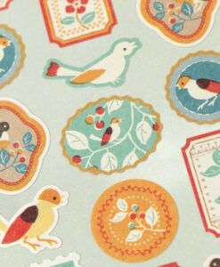 Stickers Wanowa – Oiseaux & baies