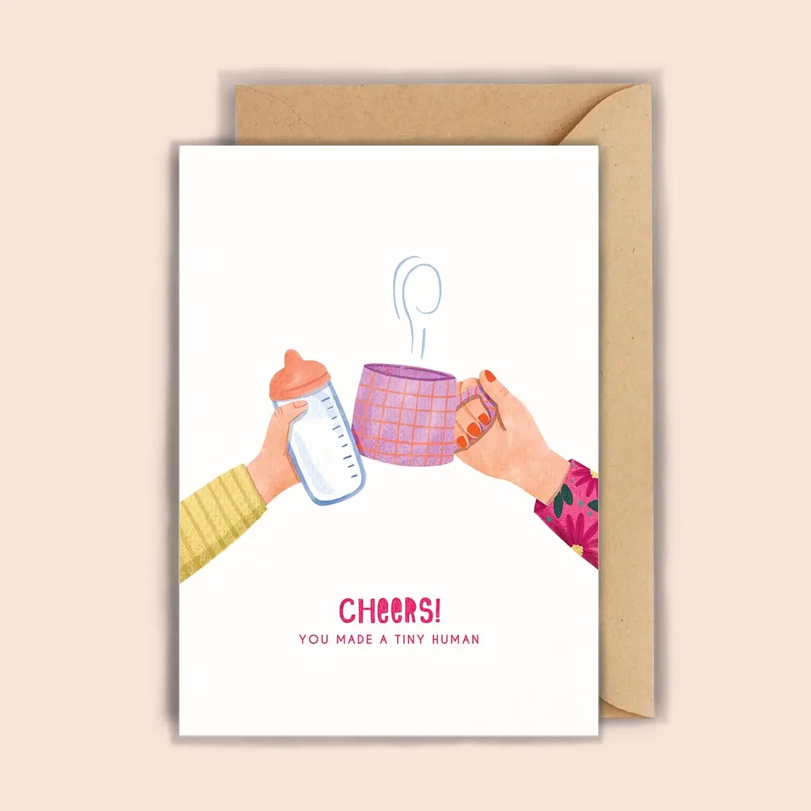 Carte de naissance Tiny Cheers