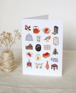 Carte Hiver doux