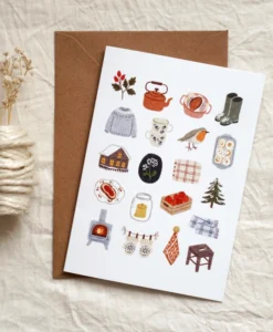 Carte Hiver doux